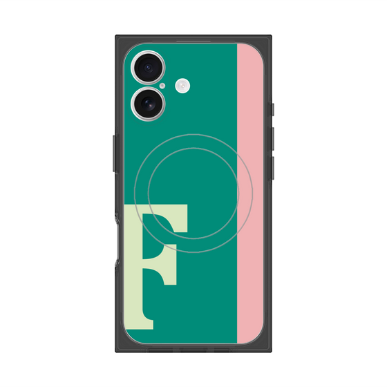 Premium Square Case with MagSafe［ Original - initial color line - F green ］