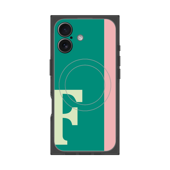 Premium Square Case with MagSafe［ Original - initial color line - F green ］