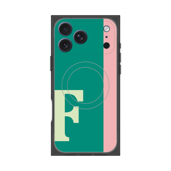 Premium Square Case with MagSafe［ Original - initial color line - F green ］