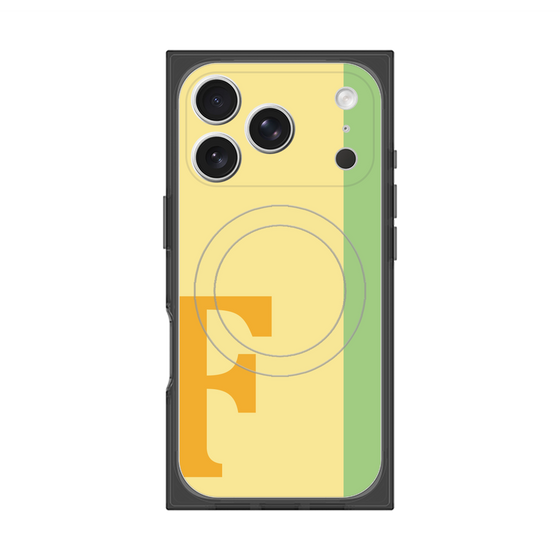 Premium Square Case with MagSafe［ Original - initial color line - F yellow ］