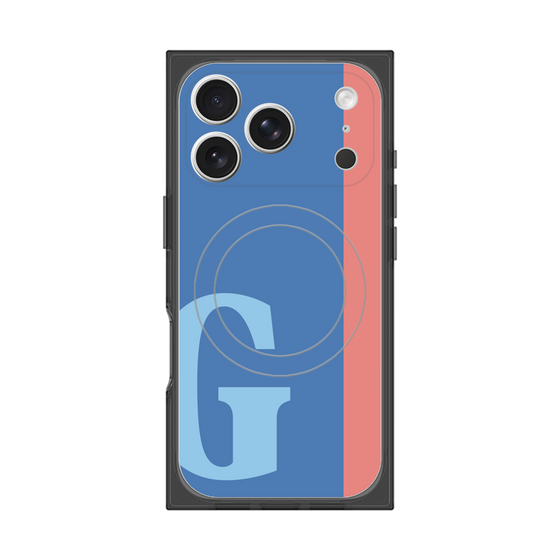Premium Square Case with MagSafe［ Original - initial color line - G blue ］