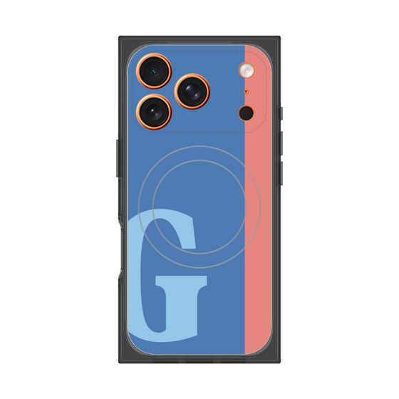 Premium Square Case with MagSafe［ Original - initial color line - G blue ］