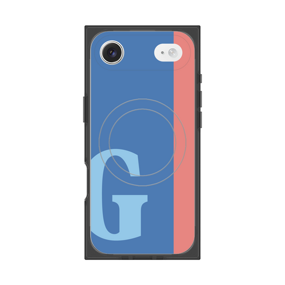 Premium Square Case with MagSafe［ Original - initial color line - G blue ］