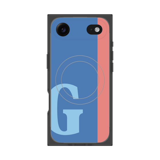 Premium Square Case with MagSafe［ Original - initial color line - G blue ］