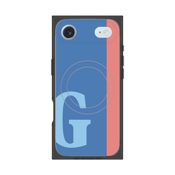 Premium Square Case with MagSafe［ Original - initial color line - G blue ］
