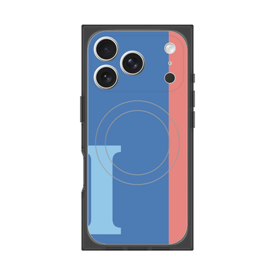 Premium Square Case with MagSafe［ Original - initial color line - I blue ］