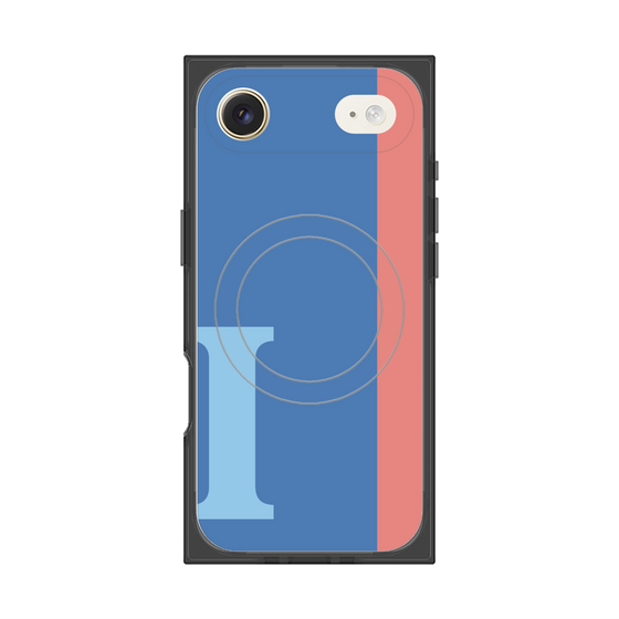 Premium Square Case with MagSafe［ Original - initial color line - I blue ］