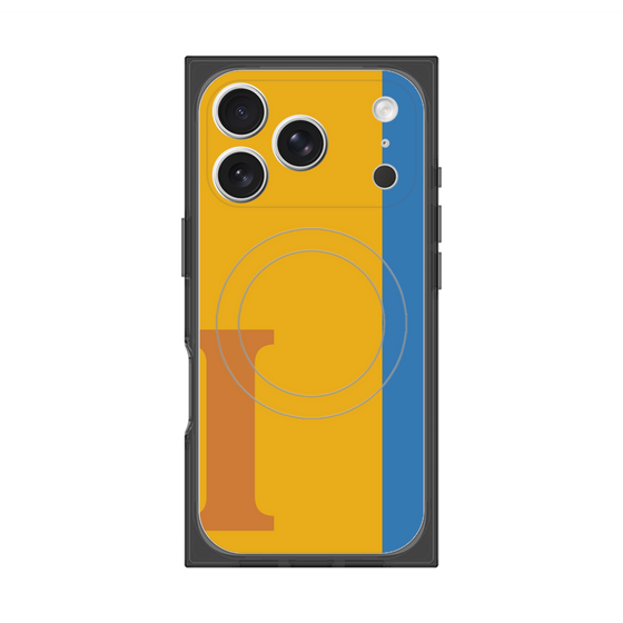 Premium Square Case with MagSafe［ Original - initial color line - I orange ］