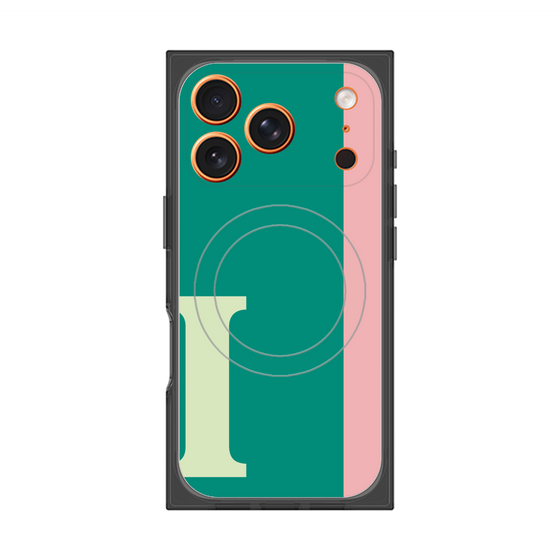 Premium Square Case with MagSafe［ Original - initial color line - I green ］