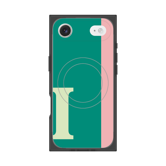 Premium Square Case with MagSafe［ Original - initial color line - I green ］