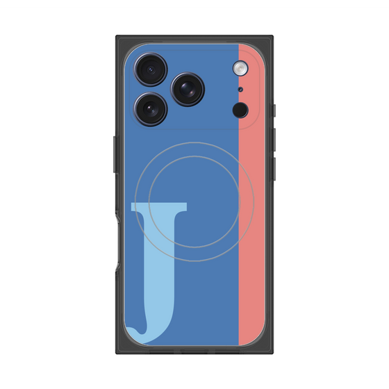 Premium Square Case with MagSafe［ Original - initial color line - J blue ］