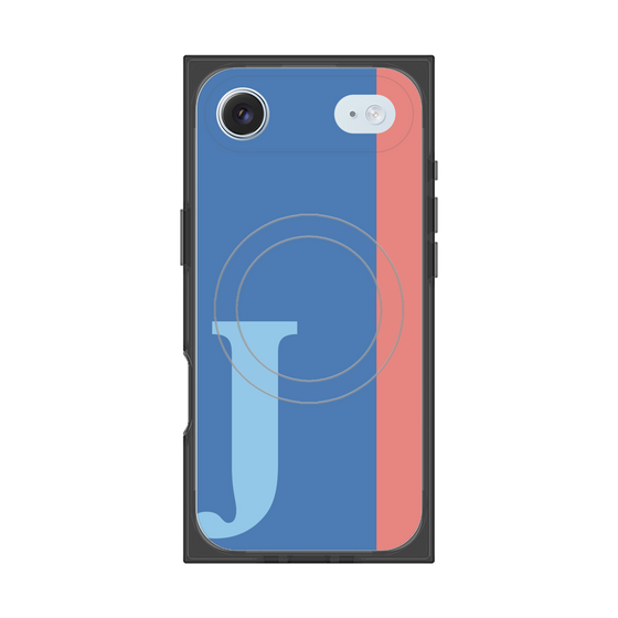 Premium Square Case with MagSafe［ Original - initial color line - J blue ］