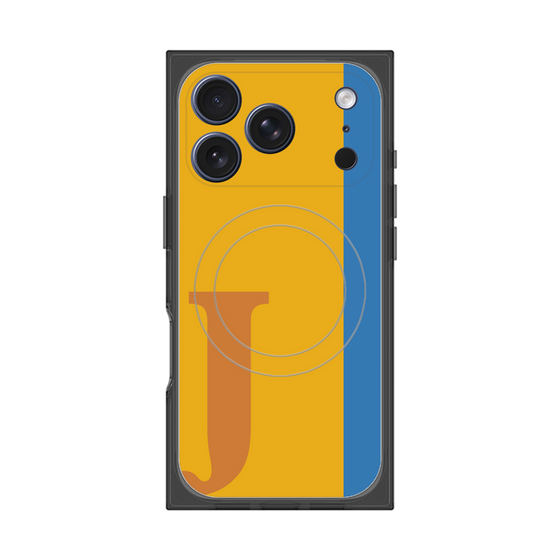 Premium Square Case with MagSafe［ Original - initial color line - J orange ］