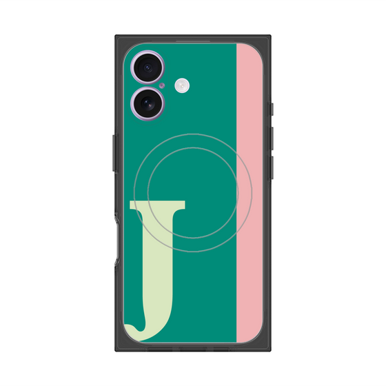 Premium Square Case with MagSafe［ Original - initial color line - J green ］