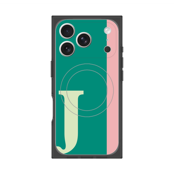Premium Square Case with MagSafe［ Original - initial color line - J green ］
