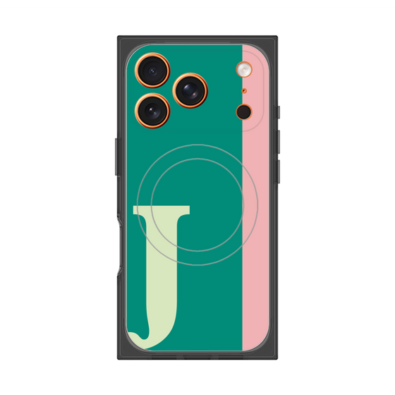 Premium Square Case with MagSafe［ Original - initial color line - J green ］