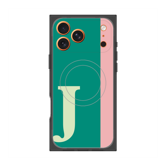 Premium Square Case with MagSafe［ Original - initial color line - J green ］