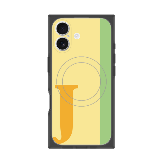 Premium Square Case with MagSafe［ Original - initial color line - J yellow ］