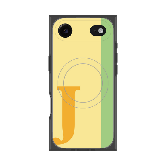 Premium Square Case with MagSafe［ Original - initial color line - J yellow ］