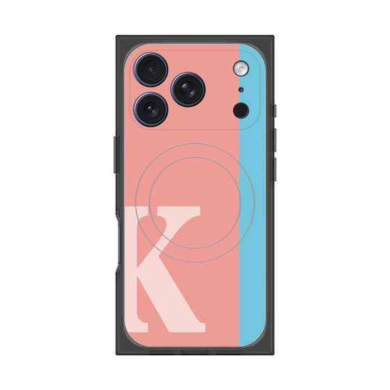 Premium Square Case with MagSafe［ Original - initial color line - K pink ］