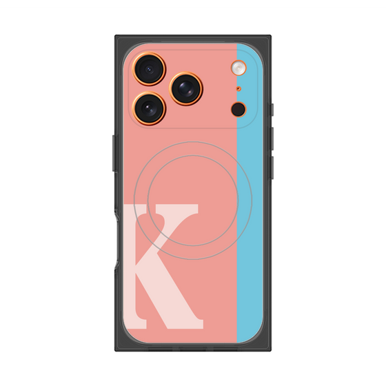 Premium Square Case with MagSafe［ Original - initial color line - K pink ］