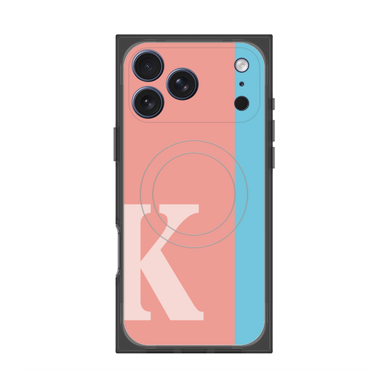 Premium Square Case with MagSafe［ Original - initial color line - K pink ］