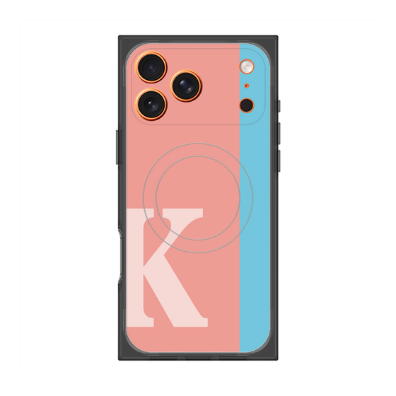 Premium Square Case with MagSafe［ Original - initial color line - K pink ］
