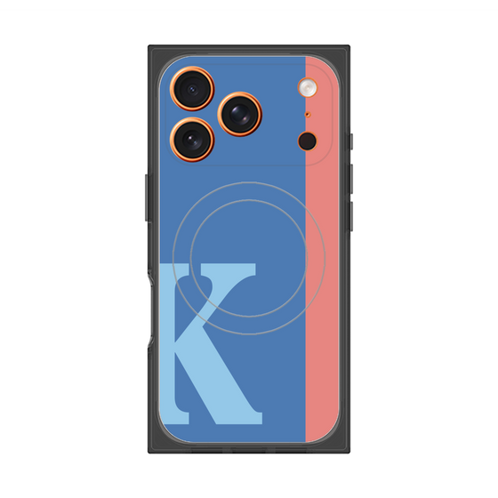 Premium Square Case with MagSafe［ Original - initial color line - K blue ］