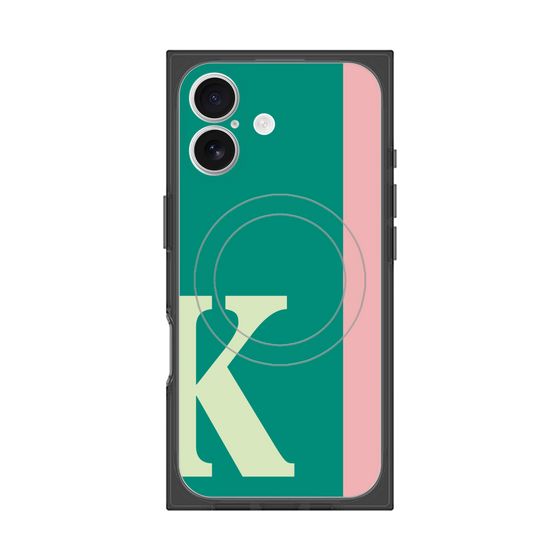 Premium Square Case with MagSafe［ Original - initial color line - K green ］