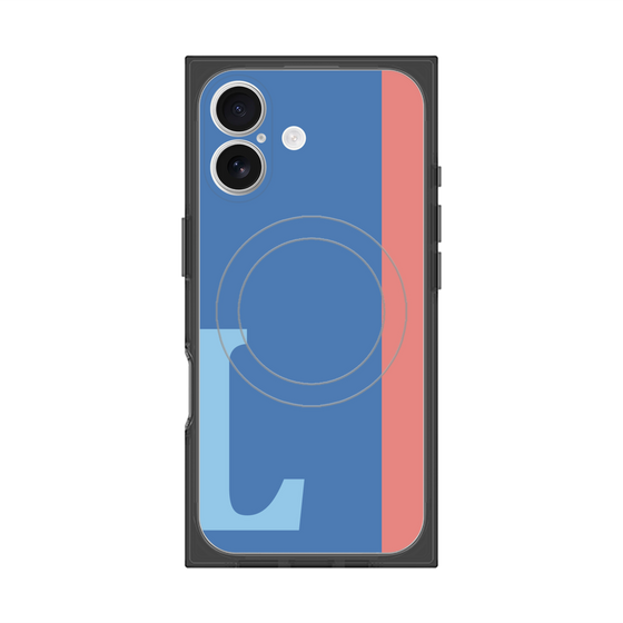 Premium Square Case with MagSafe［ Original - initial color line - L blue ］
