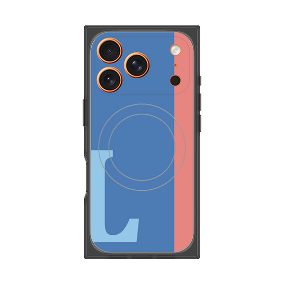 Premium Square Case with MagSafe［ Original - initial color line - L blue ］