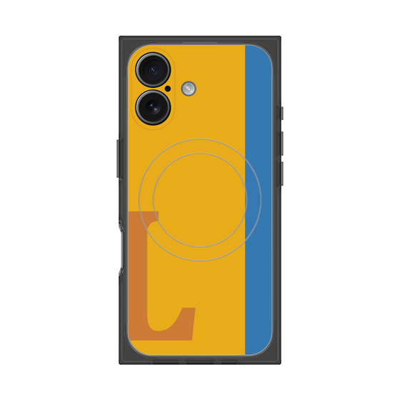 Premium Square Case with MagSafe［ Original - initial color line - L orange ］