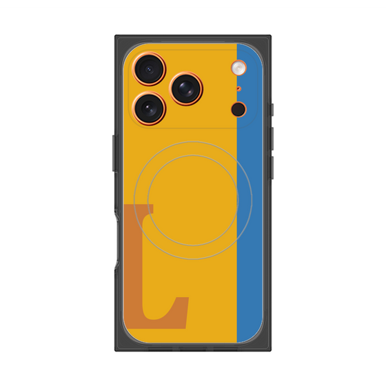 Premium Square Case with MagSafe［ Original - initial color line - L orange ］