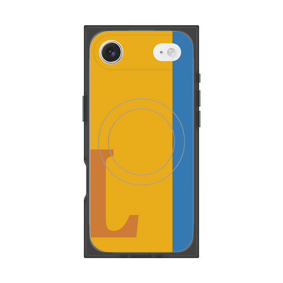 Premium Square Case with MagSafe［ Original - initial color line - L orange ］