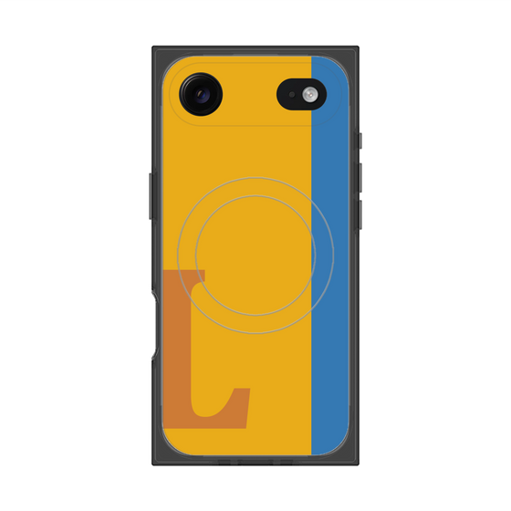 Premium Square Case with MagSafe［ Original - initial color line - L orange ］