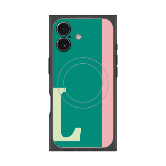 Premium Square Case with MagSafe［ Original - initial color line - L green ］