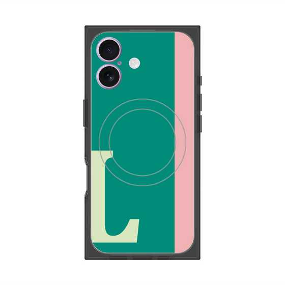 Premium Square Case with MagSafe［ Original - initial color line - L green ］