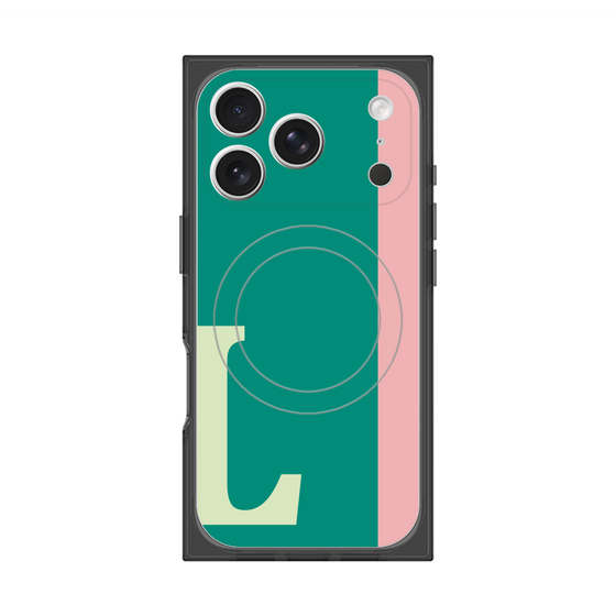 Premium Square Case with MagSafe［ Original - initial color line - L green ］