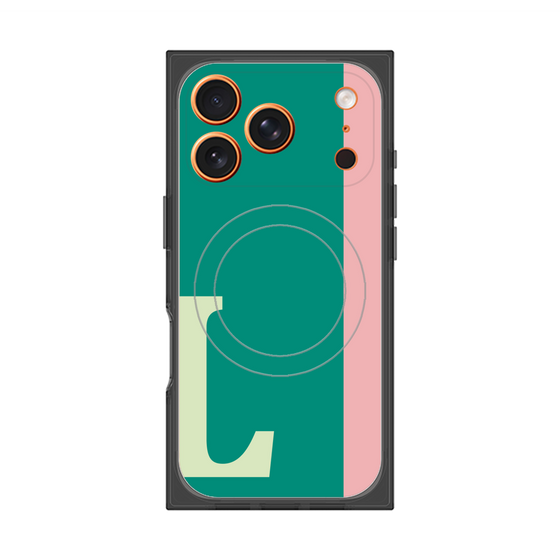 Premium Square Case with MagSafe［ Original - initial color line - L green ］