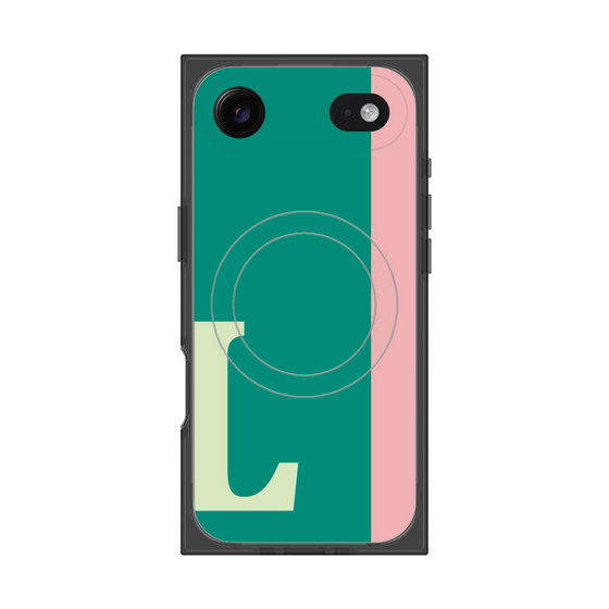 Premium Square Case with MagSafe［ Original - initial color line - L green ］