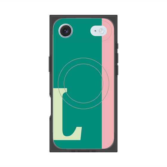 Premium Square Case with MagSafe［ Original - initial color line - L green ］