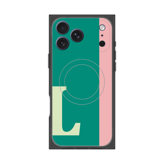 Premium Square Case with MagSafe［ Original - initial color line - L green ］