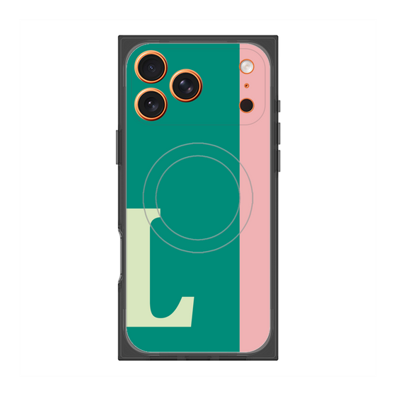 Premium Square Case with MagSafe［ Original - initial color line - L green ］