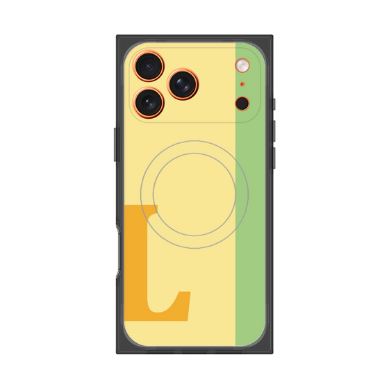 Premium Square Case with MagSafe［ Original - initial color line - L yellow ］