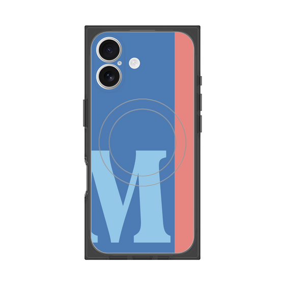 Premium Square Case with MagSafe［ Original - initial color line - M blue ］