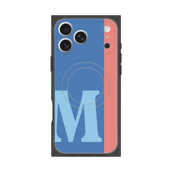 Premium Square Case with MagSafe［ Original - initial color line - M blue ］