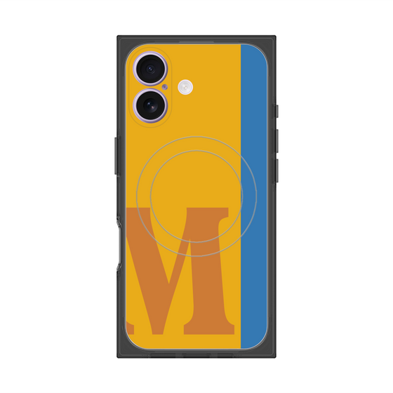 Premium Square Case with MagSafe［ Original - initial color line - M orange ］