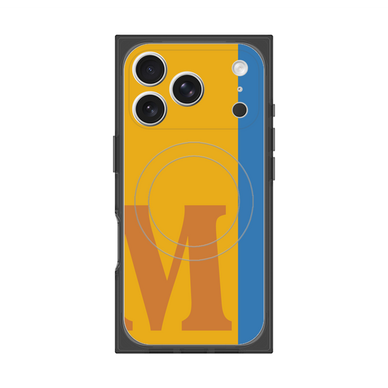 Premium Square Case with MagSafe［ Original - initial color line - M orange ］