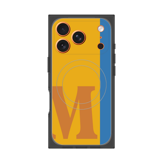 Premium Square Case with MagSafe［ Original - initial color line - M orange ］