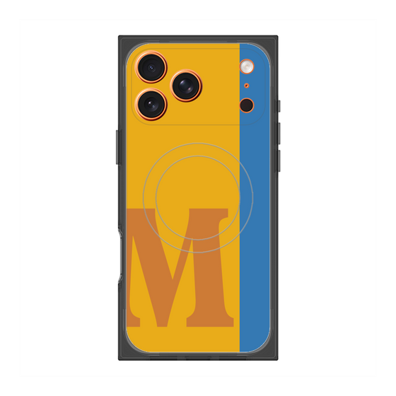 Premium Square Case with MagSafe［ Original - initial color line - M orange ］